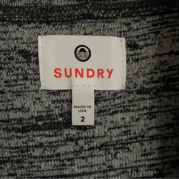 Sundry | Cocoon Long Line Open front Cardigan, size 2 (Md) - Picture 3 of 10